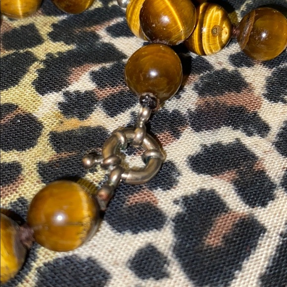 Tiger’s Eye Beaded Necklace - Picture 2 of 4